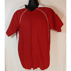 Champ Pro Sports Jersey Men's Large Red